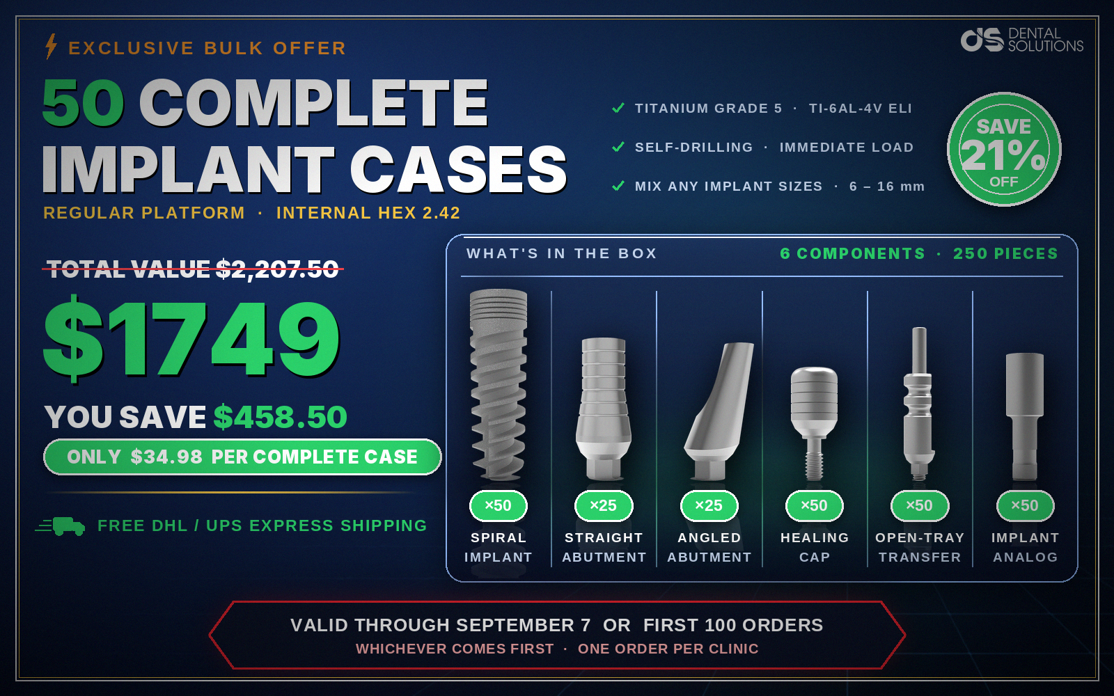 50 Complete Implant Cases
